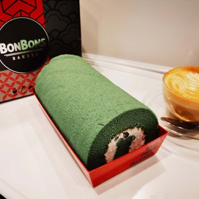 Green Tea Swiss Roll