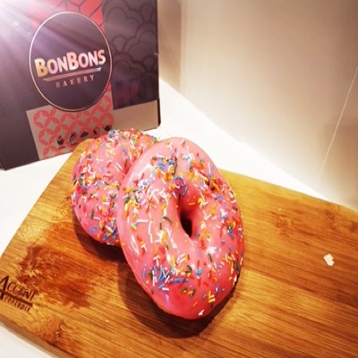 Strawberry Icing Donut